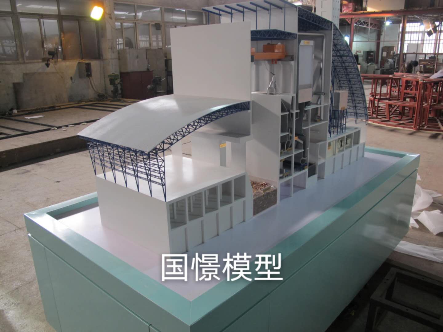 射洪市工业模型