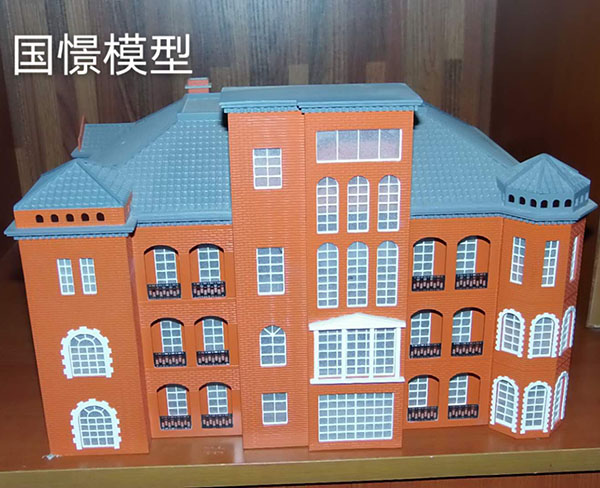 射洪市建筑模型