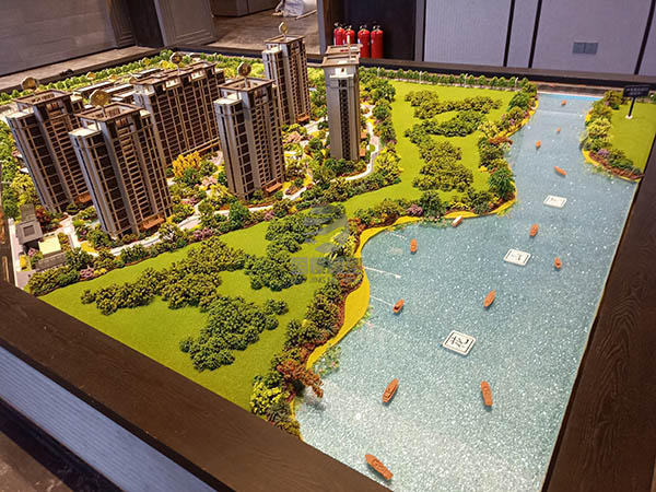 射洪市建筑模型