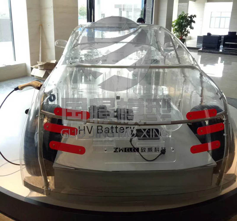 射洪市透明车模型